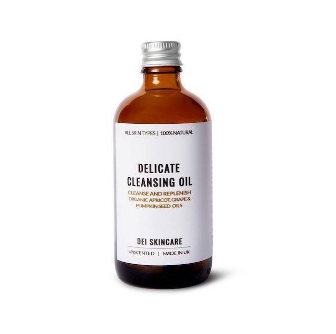 Delicate Cleansing Oil With Organic Apricot, Jojoba, Grape & Pumpkin Seed Oils | Cleanse and Replenish